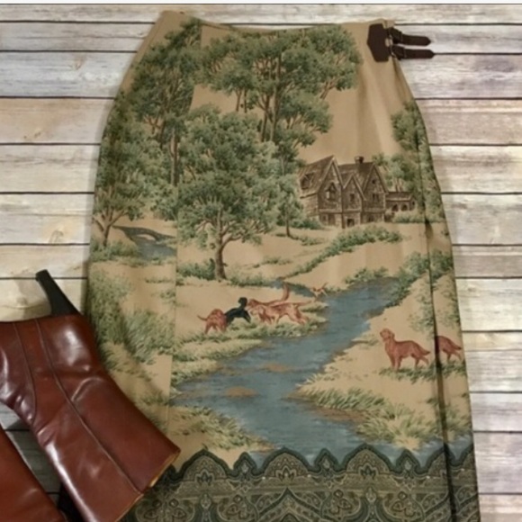 Ralph Lauren Dresses & Skirts - Vintage Ralph Lauren Skirt, Long, size 12